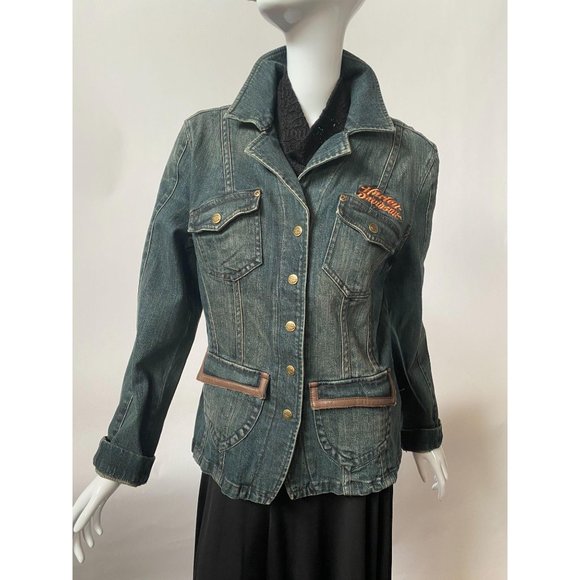 Authentic Harley Davidson Jacket – sz Lg - Picture 13 of 16